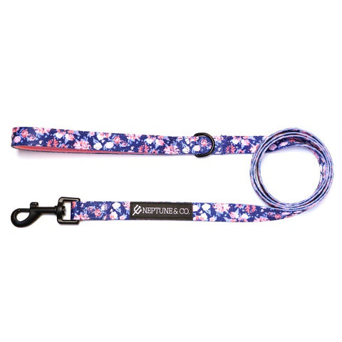 Coral Floral Leash - Neptune & Co.